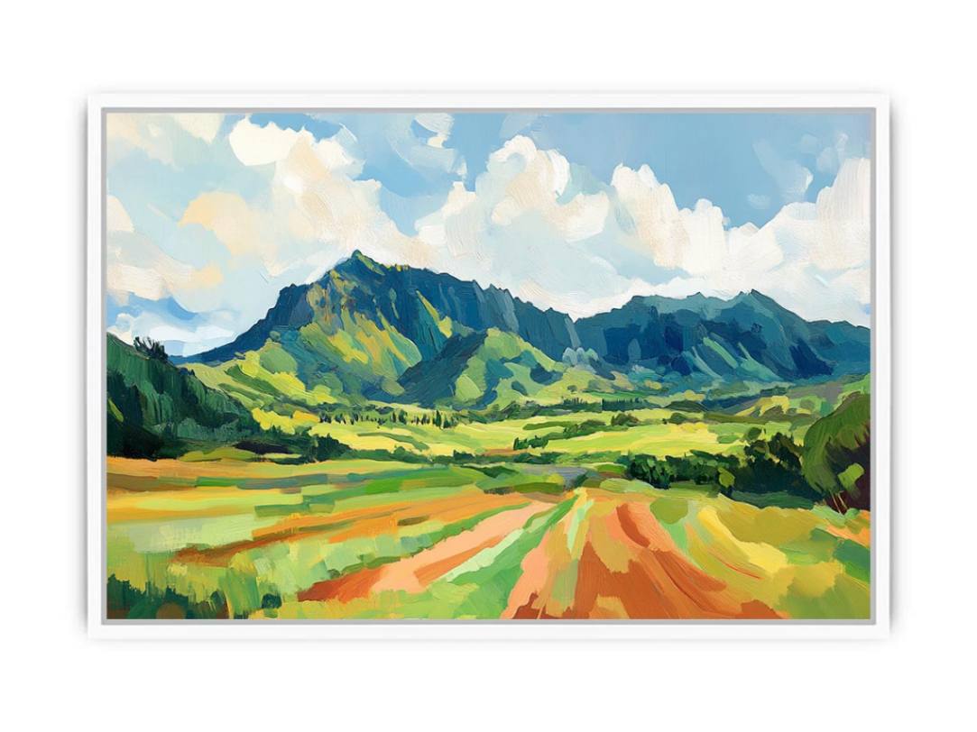 Emerald Valley a bright painterly valley