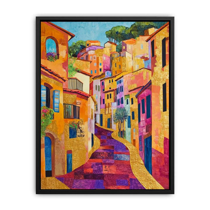 Art Deco Landscape  Painting