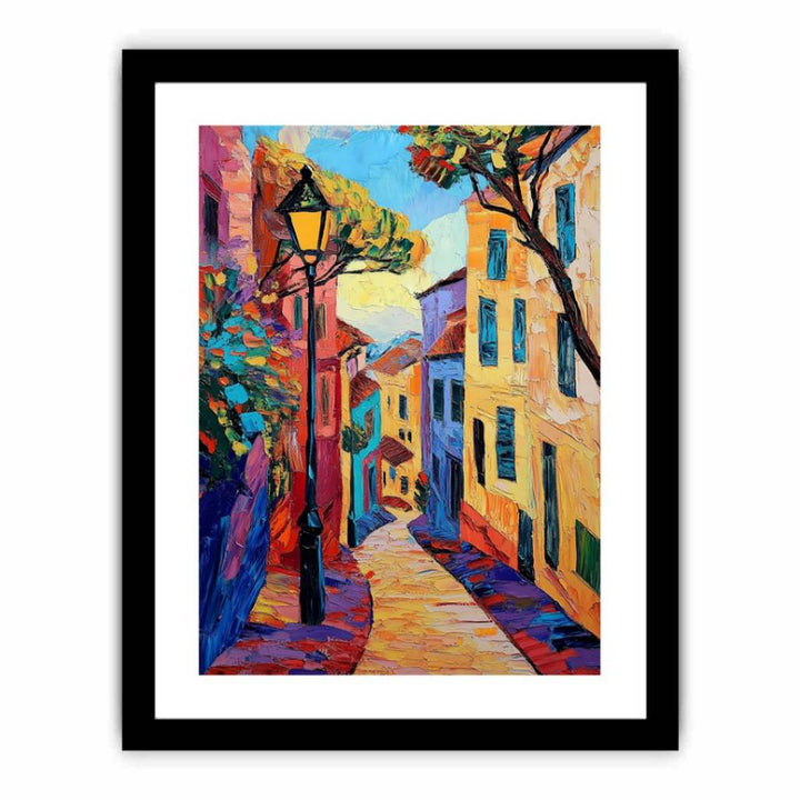 Art Deco Skies  Art Print