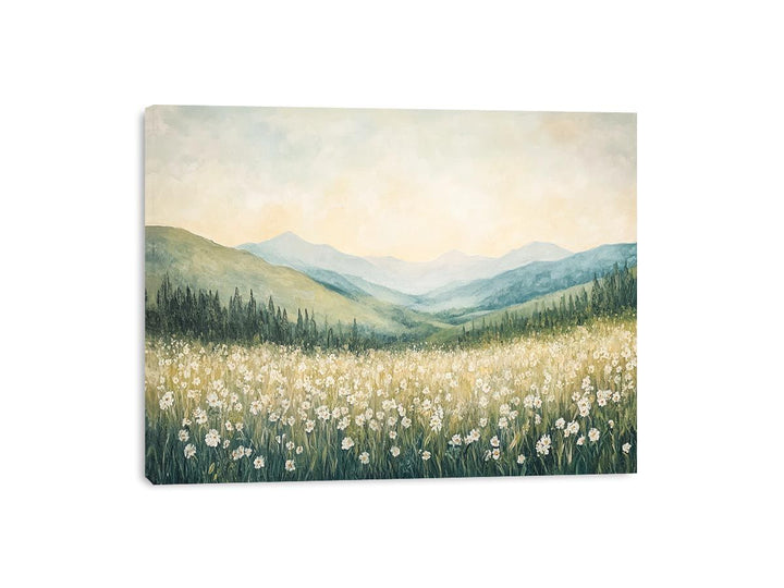 Echoes In The Meadow Canvas Print