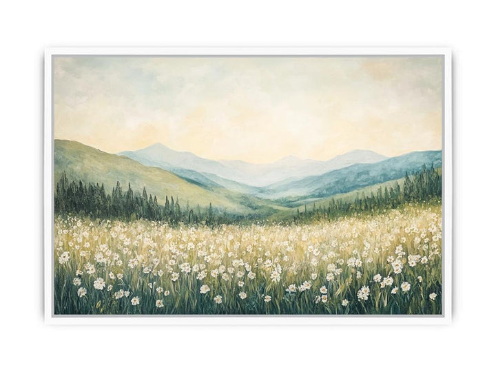 Echoes In The Meadow Framed Print