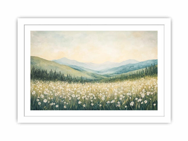 Echoes In The Meadow Streched canvas