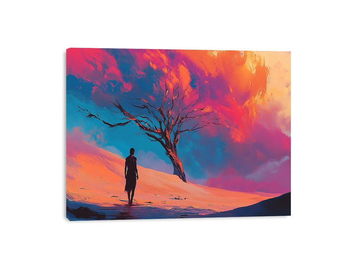 Fields Of Quiet Flame Canvas Print