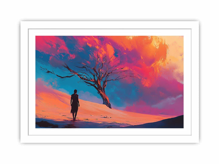 Fields Of Quiet Flame Streched canvas