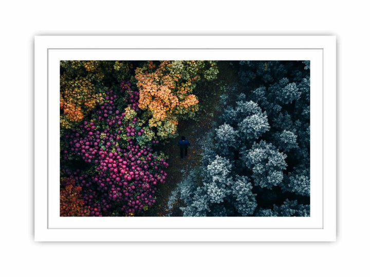 The Wildflower Path Streched canvas