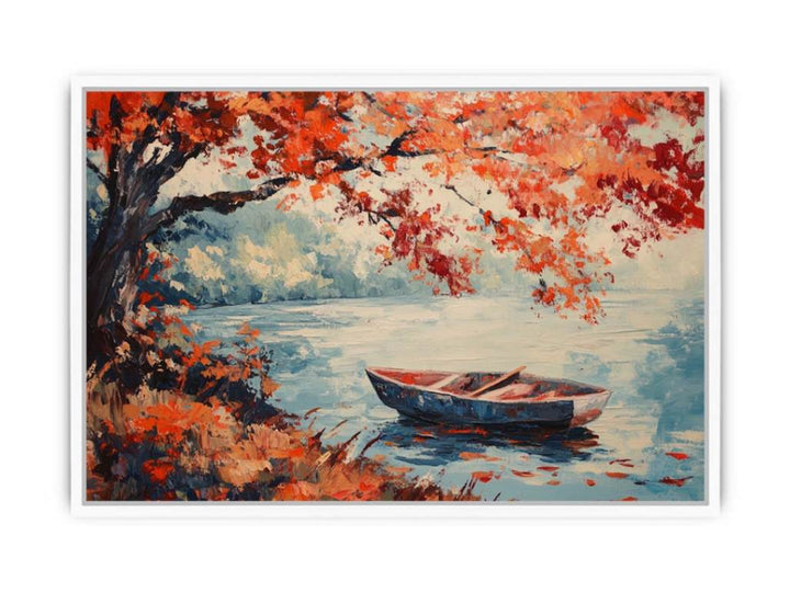 Woodland Gold Framed Print