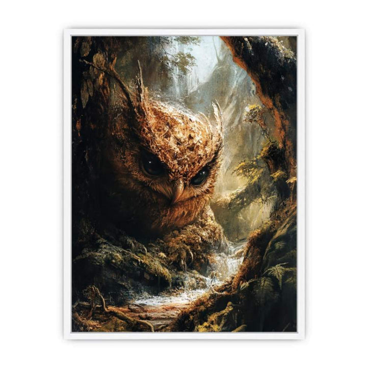 The Owl Tree Framed Print