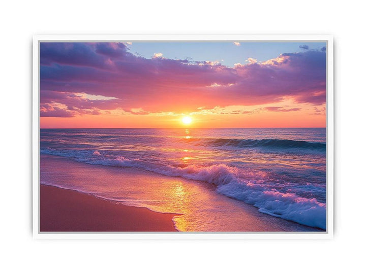 Coastal Drift Framed Print