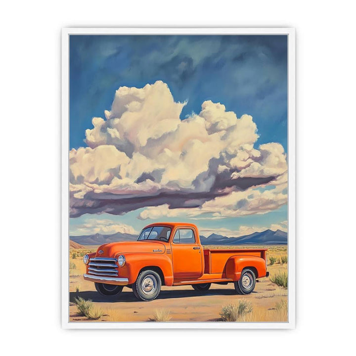 Pickup Truck Framed Print