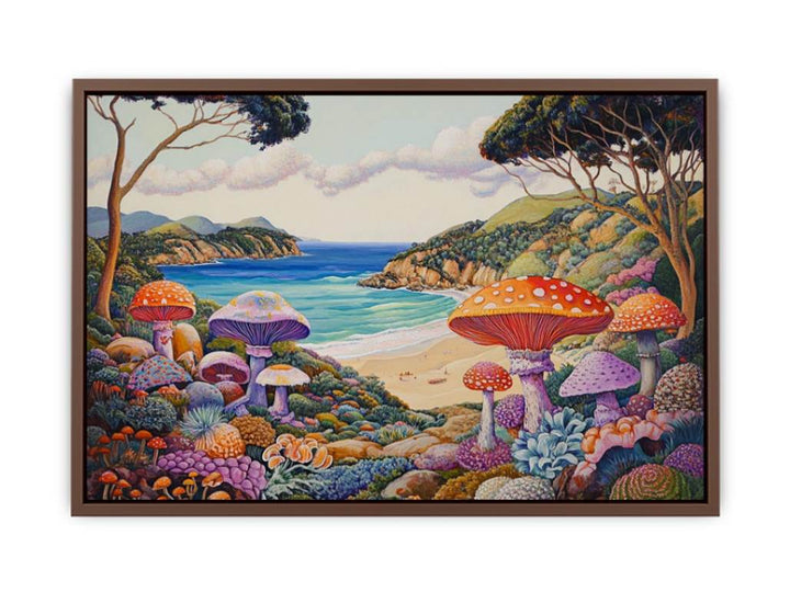Mushroom Dunes  Poster
