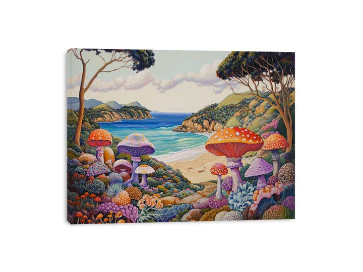 Mushroom Dunes Canvas Print