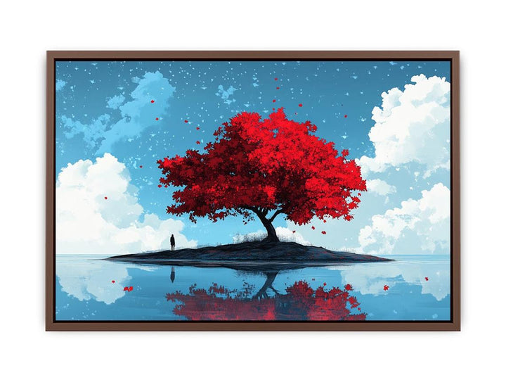 Maple Tree On Island  Poster