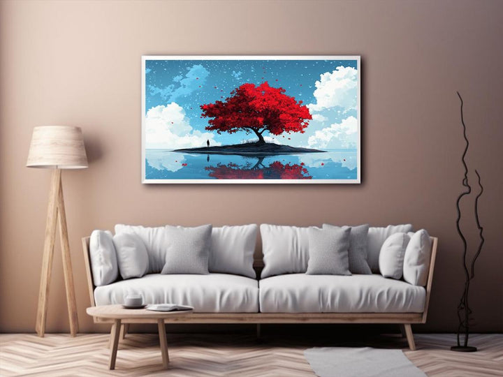 Maple Tree On Island 