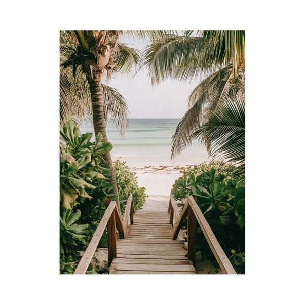 Stairs To Beach