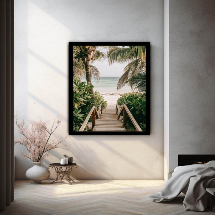Stairs To Beach 