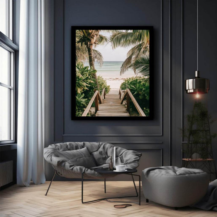 Stairs To Beach 
