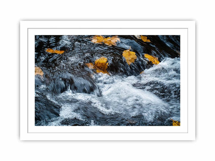Autumn River Streched canvas