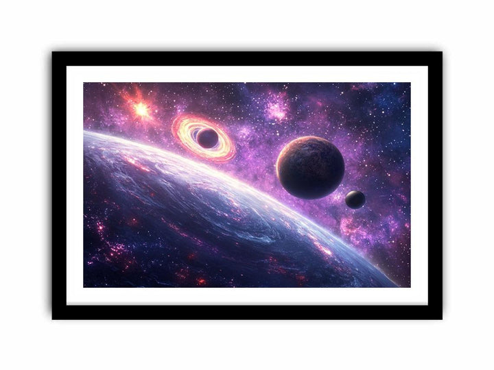 Planet Of Starlit Dreams  Art Print