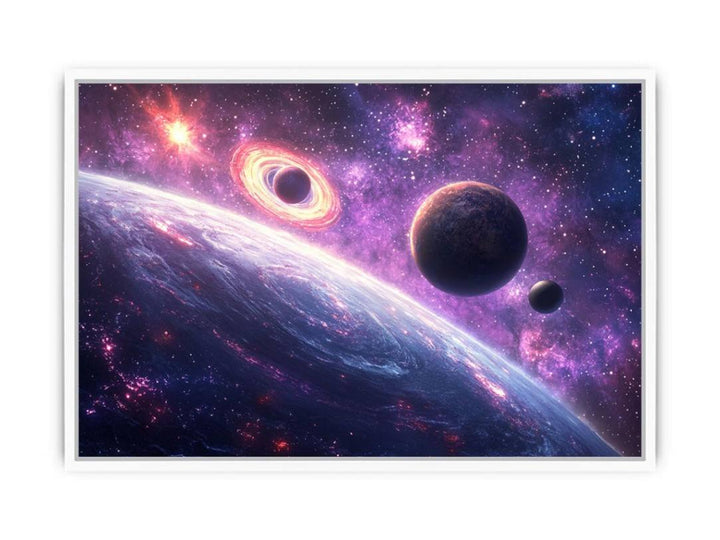 Planet Of Starlit Dreams Framed Print