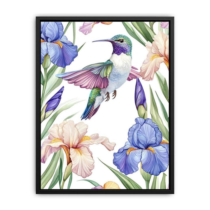 Colorful Hummingbird  Painting