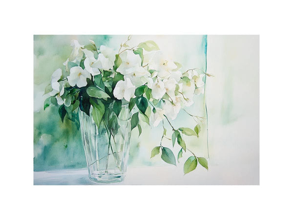 Soft Petals, Quiet Vase