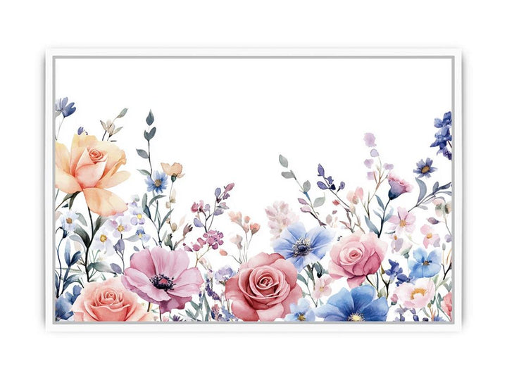 Soft Blush Blossom Framed Print