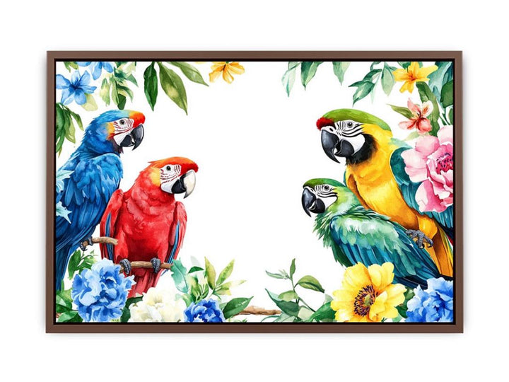 Parrot In The Canopy  Poster