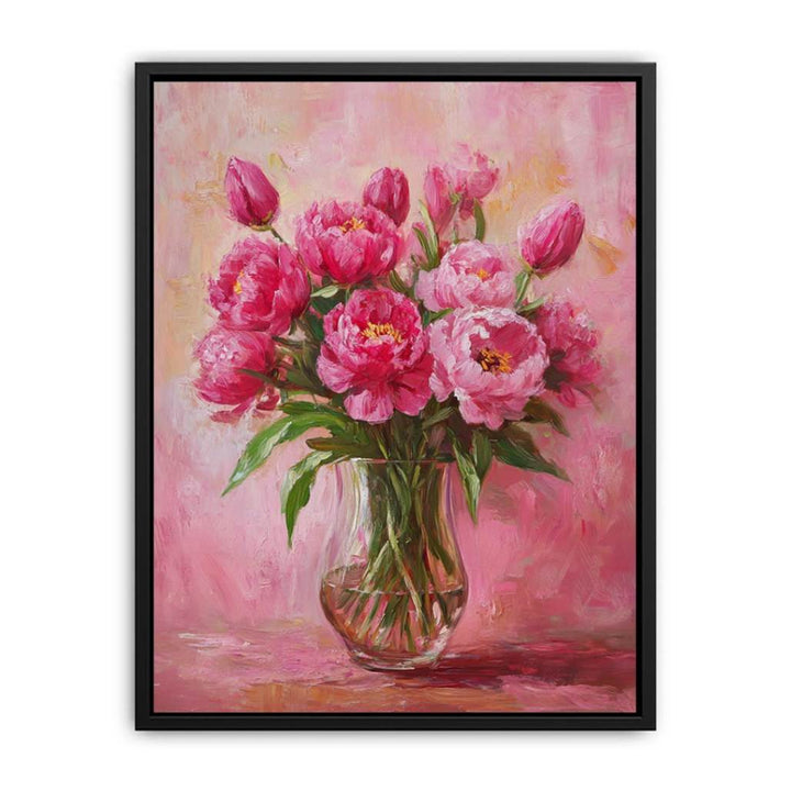 Whispers Of Peonies And Tulips  Painting