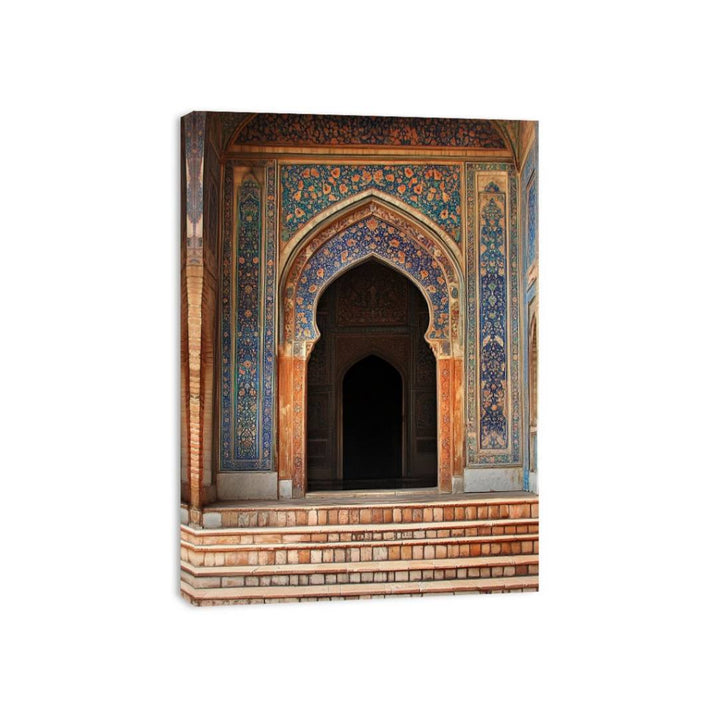 Calligraphy Of Stone Canvas Print