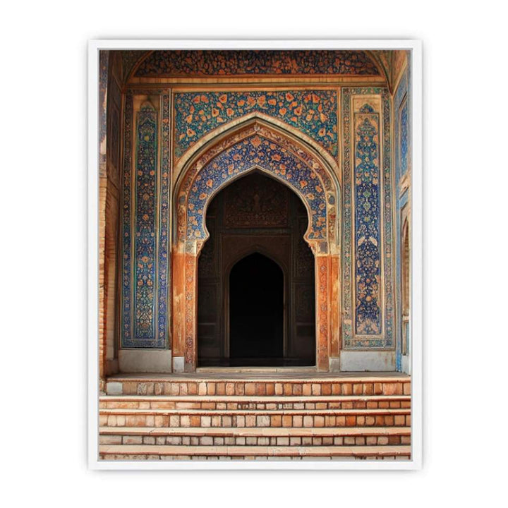 Calligraphy Of Stone Framed Print