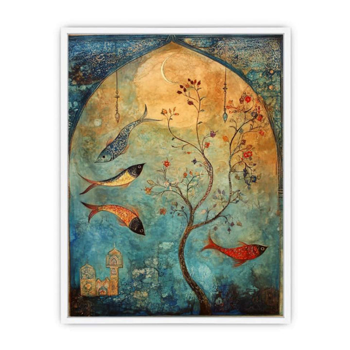The Veins Of Creation Framed Print