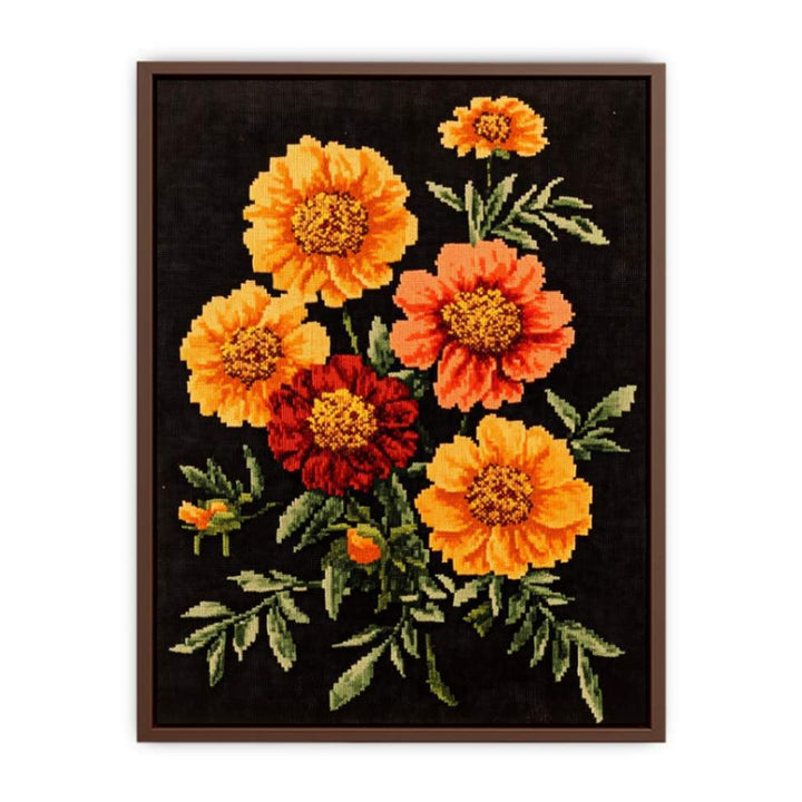 Threaded Marigold  Poster
