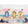 Three Beach Huts