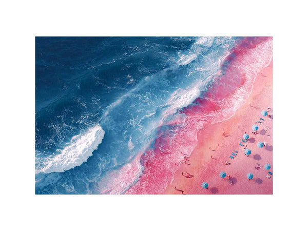 Pink  & Blue Ocean 
