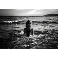 Girl In ocean