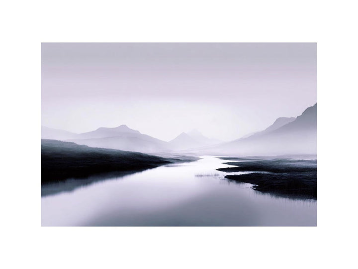 Misty River Silence