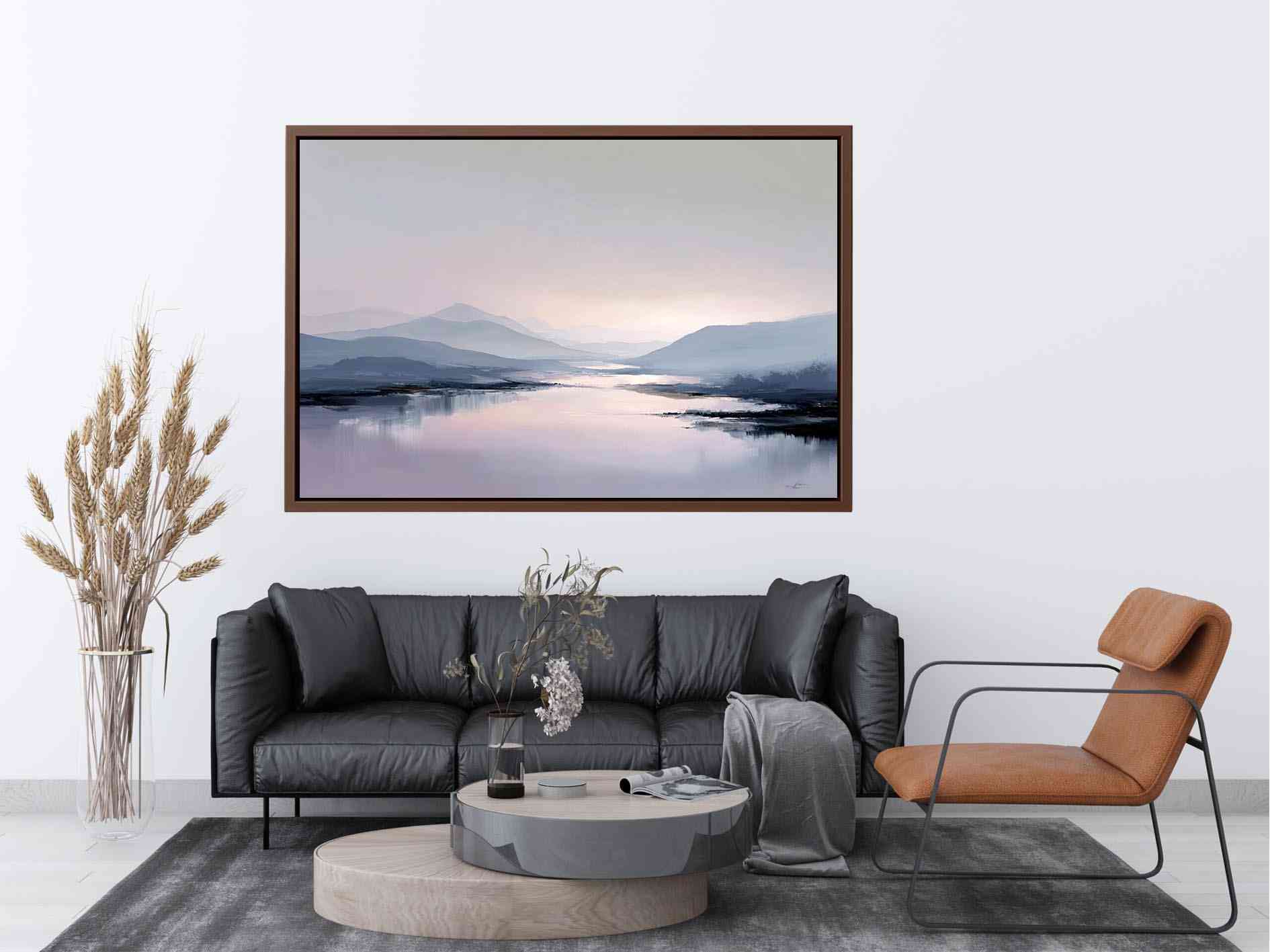 Misty River Glow
