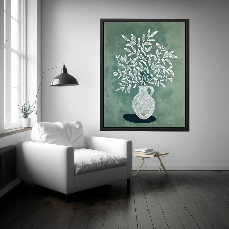 White vase