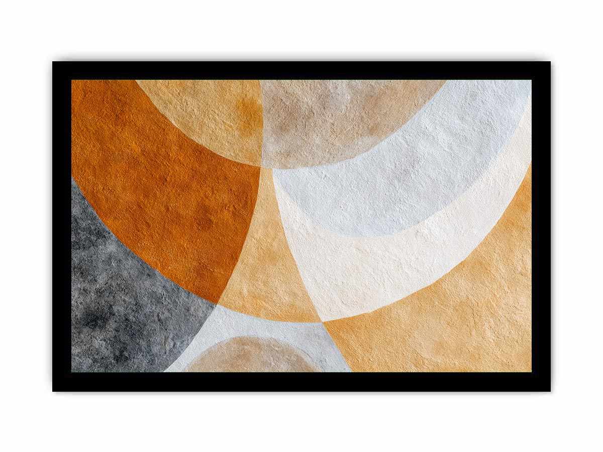 Golden Arc Harmony premium wall art for modern living room decor