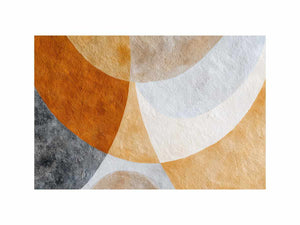 Golden Arc Harmony premium wall art for modern living room decor