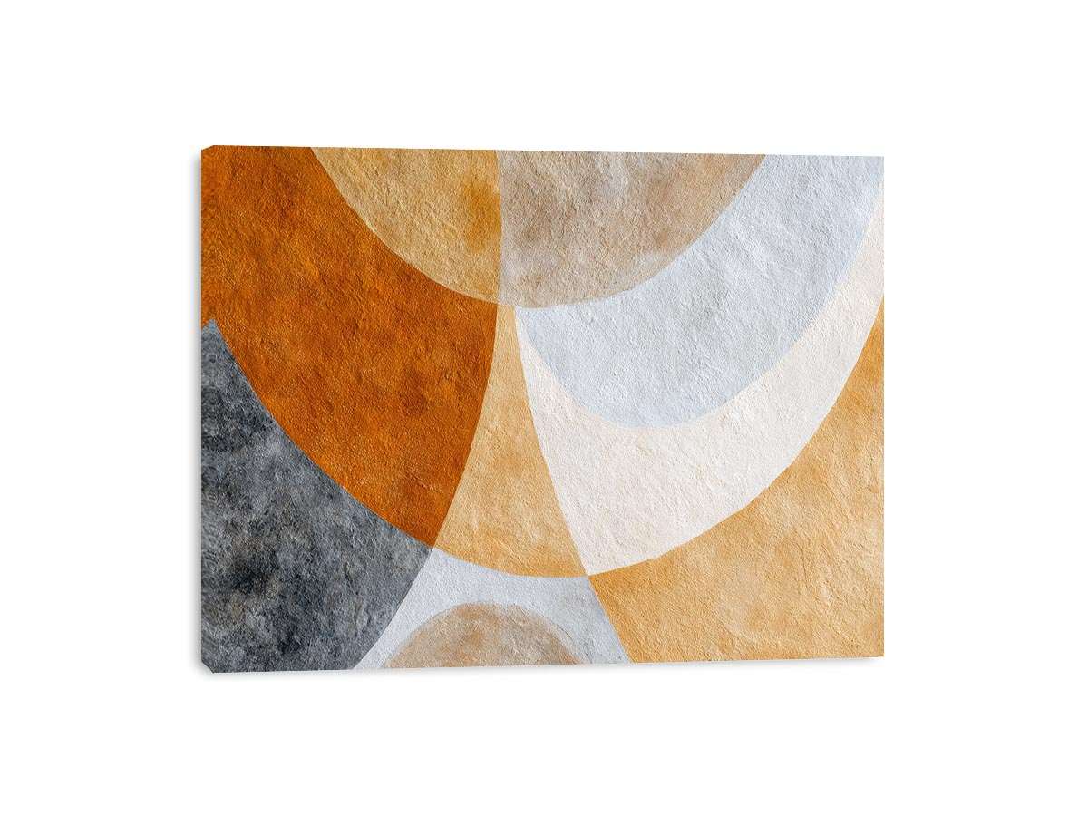 Golden Arc Harmony premium wall art for modern living room decor
