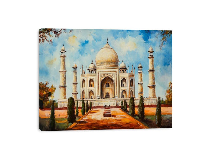 Moon Over Love’s Palace Canvas Print