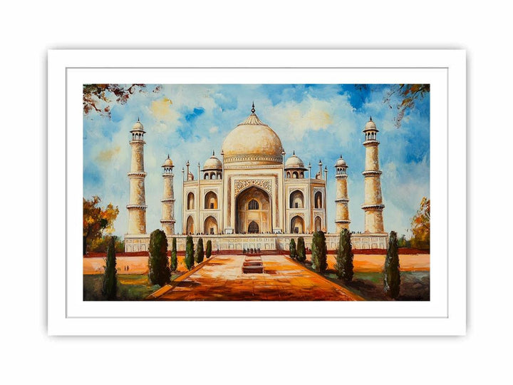 Moon Over Love’s Palace Streched canvas
