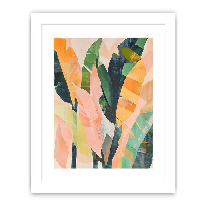 Banana Leaves Streched canvas