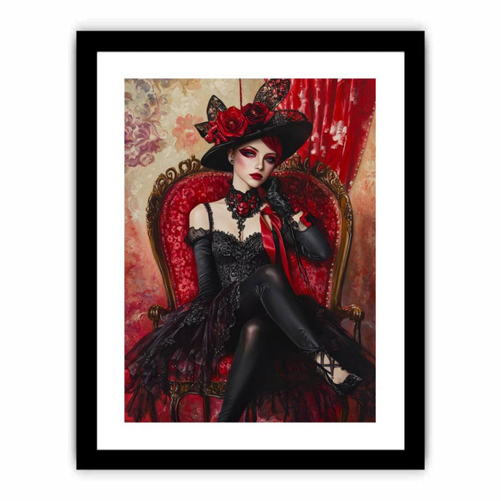 Jungle In Her Eyes  Art Print