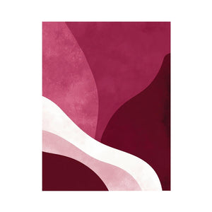 Burgundy Abstract