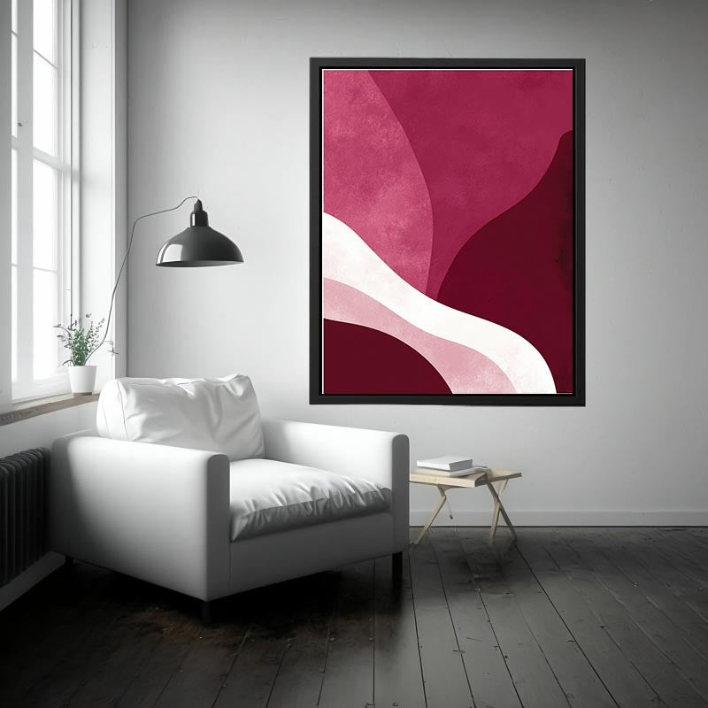 Burgundy Abstract