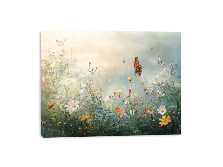 Wings Among The Wild Canvas Print