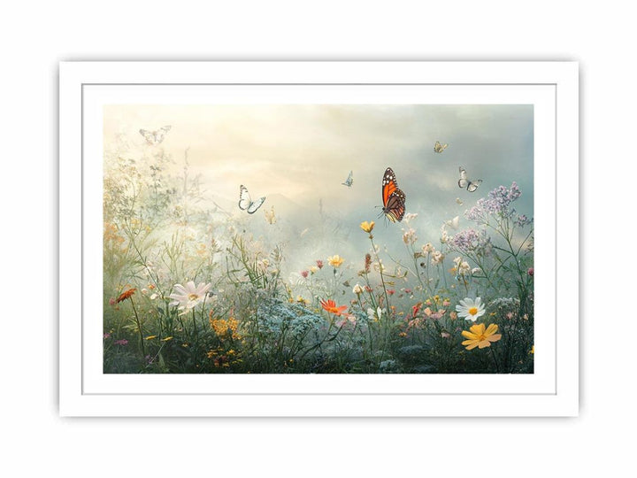 Wings Among The Wild Streched canvas