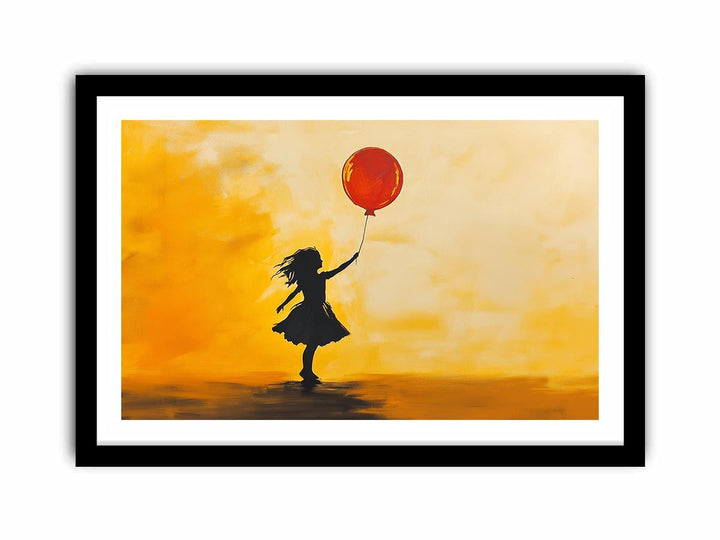 The Sky In Her Hands  Art Print